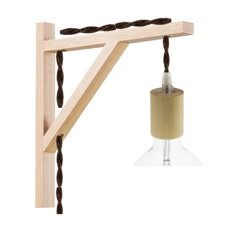 Wooden wall support
