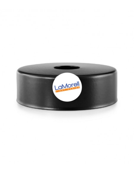 Rosace cylindrique en métal avec un trou de 25mm ø100mm