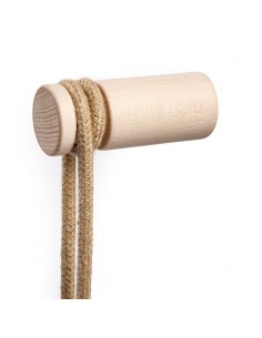 WOODEN WALL MOUNT CABLE TIE...