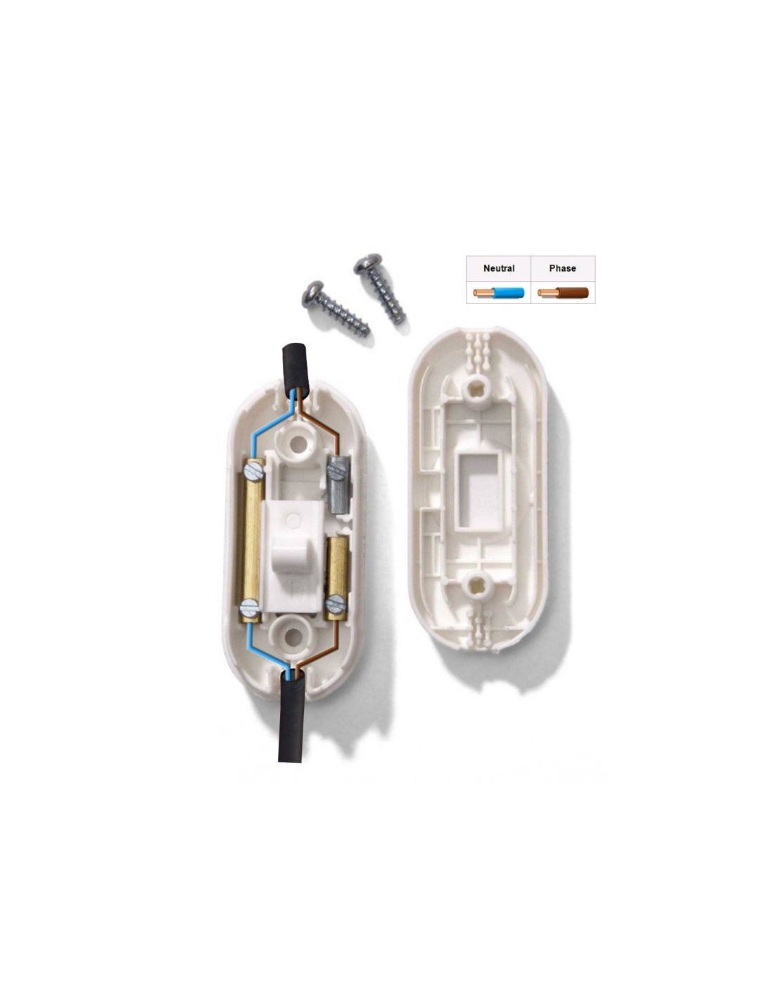 Lampada LED Bianco 230V Per Interruttori Con Terminali A Filo - AVE - Foto 8