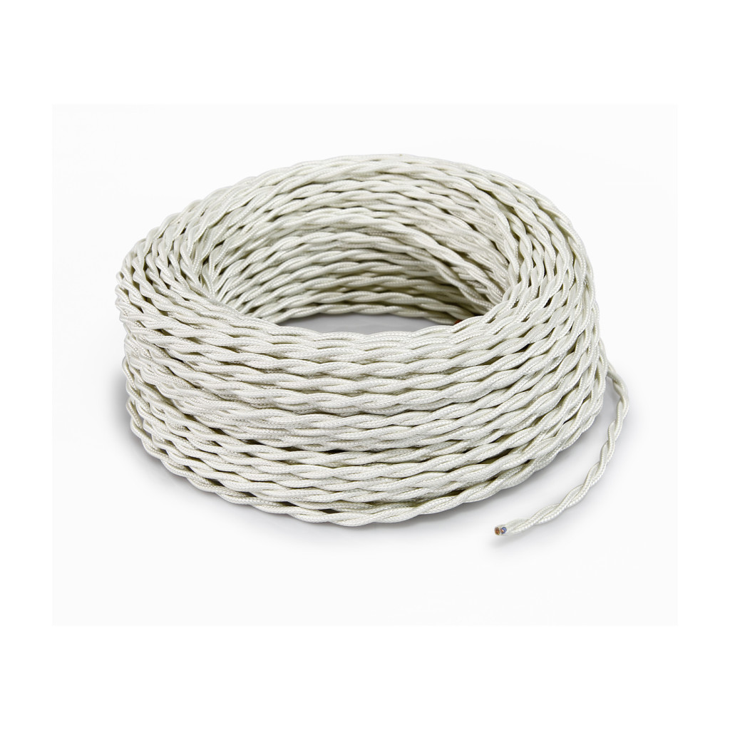 Braided Textile Cable For Visible System - Ivory TR0