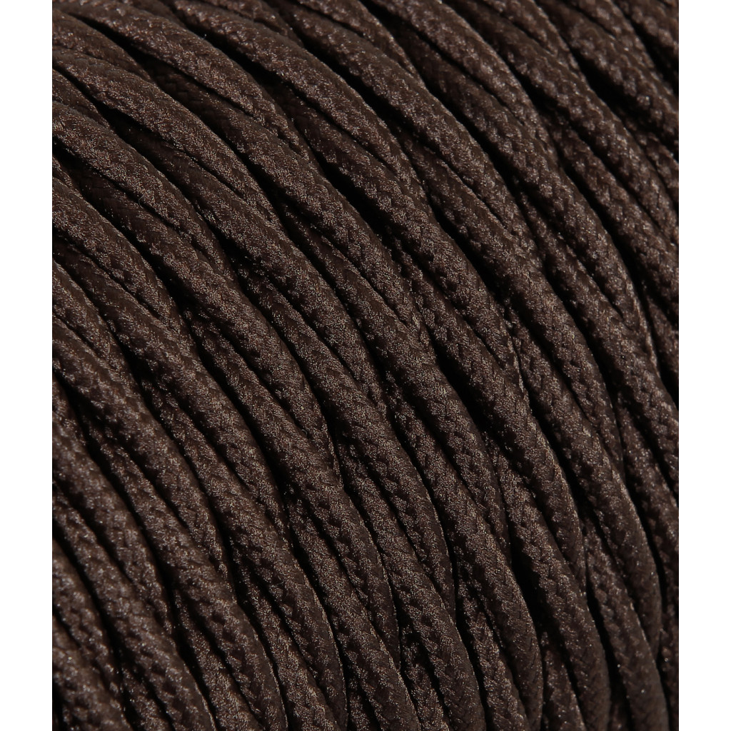 Braided Textile Cable For Visible System - Brown TR110