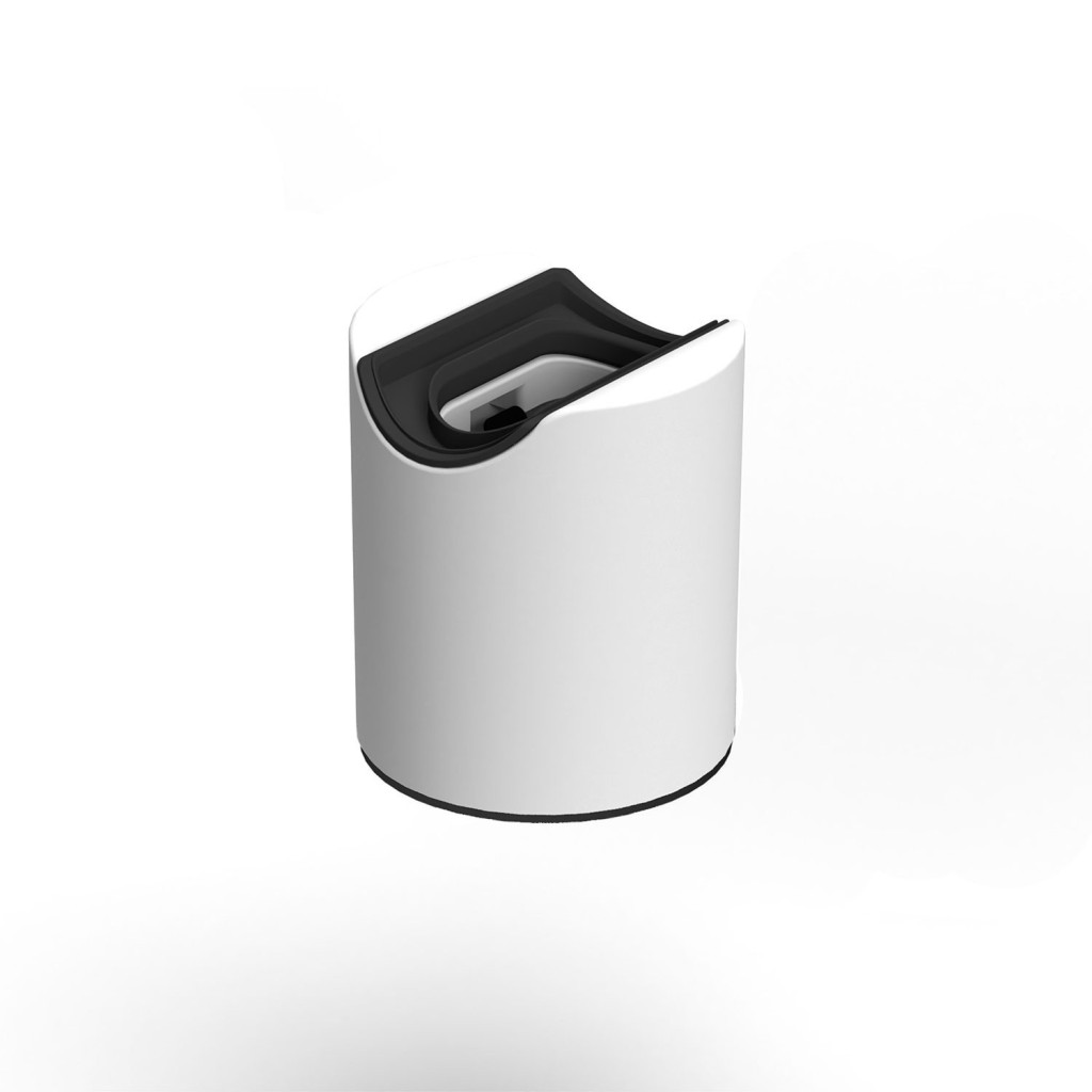 Portalampada Attacco S14D Da Soffitto o Parete IP44 bianco