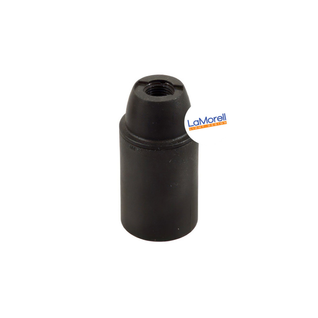 Thermoplastic Lampholder E14 Smooth Black