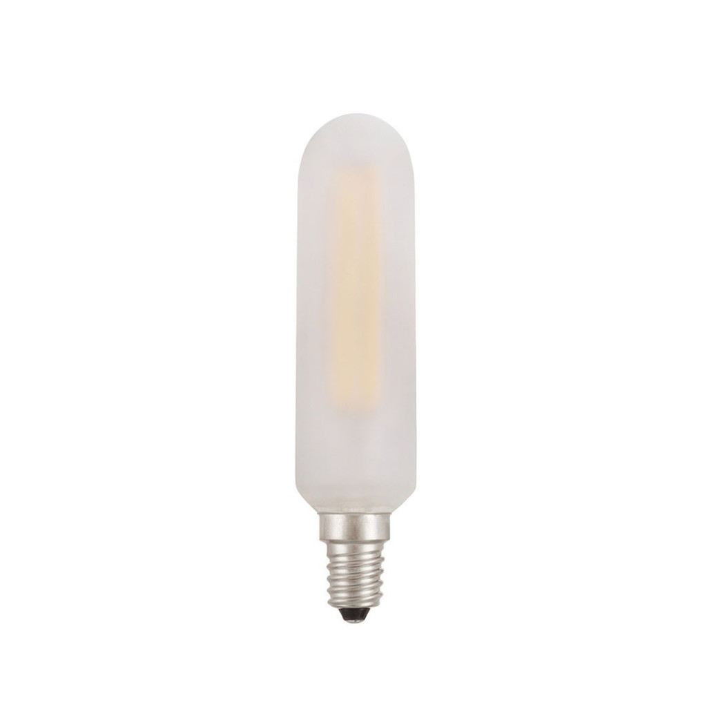 Lampadina Led Tubolare, bianco satinato 5W E14 - 2700K Dimmerabile