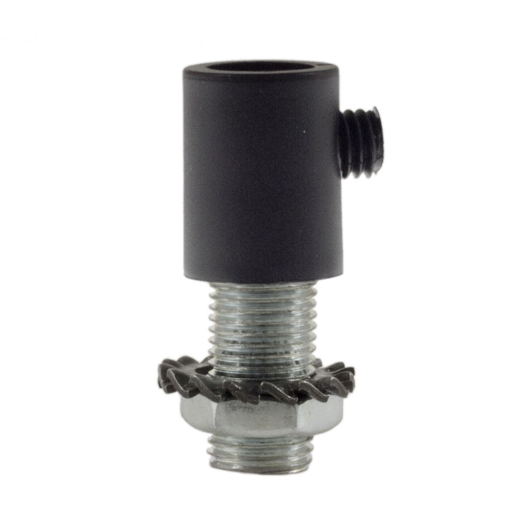 Black Plastic Round Cable Clamp