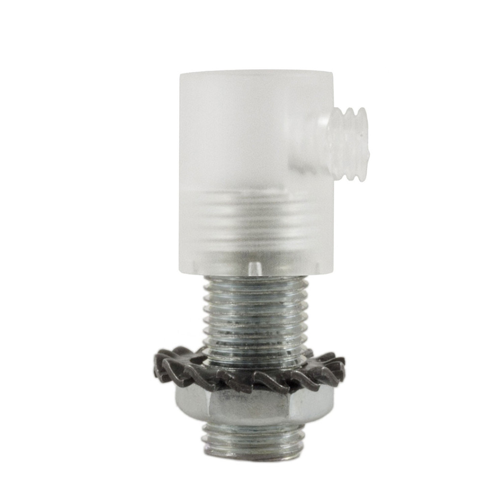 Transparent Plastic Round Cable Clamp