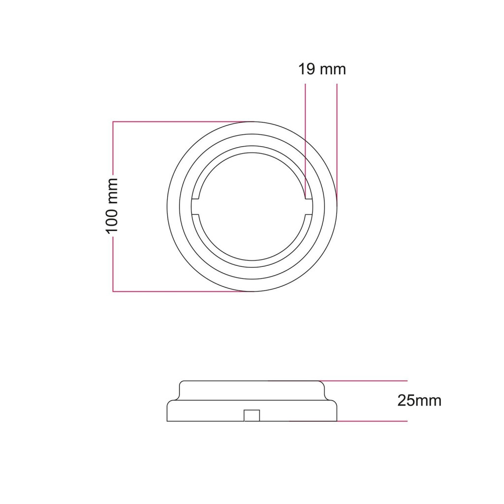 Base en bois simple pour interrupteurs/déviateurs et prises