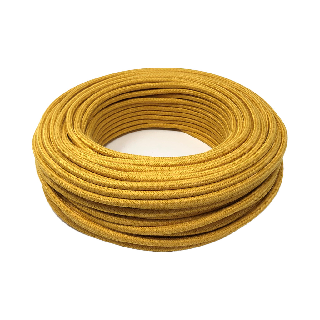 Suspension simple en métal avec câble textile complet d'accessoires