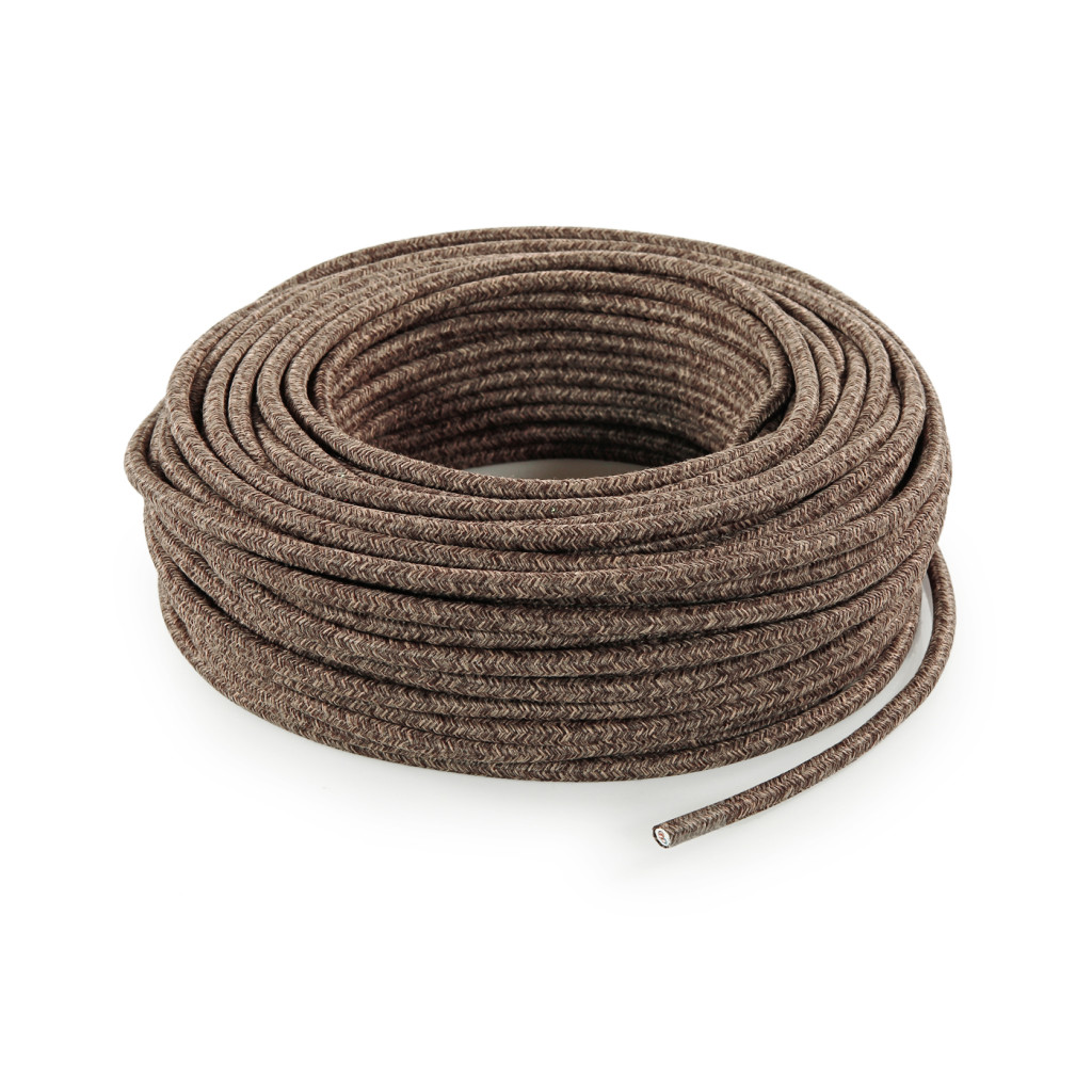 Suspension simple en métal avec câble textile complète d'accessoires