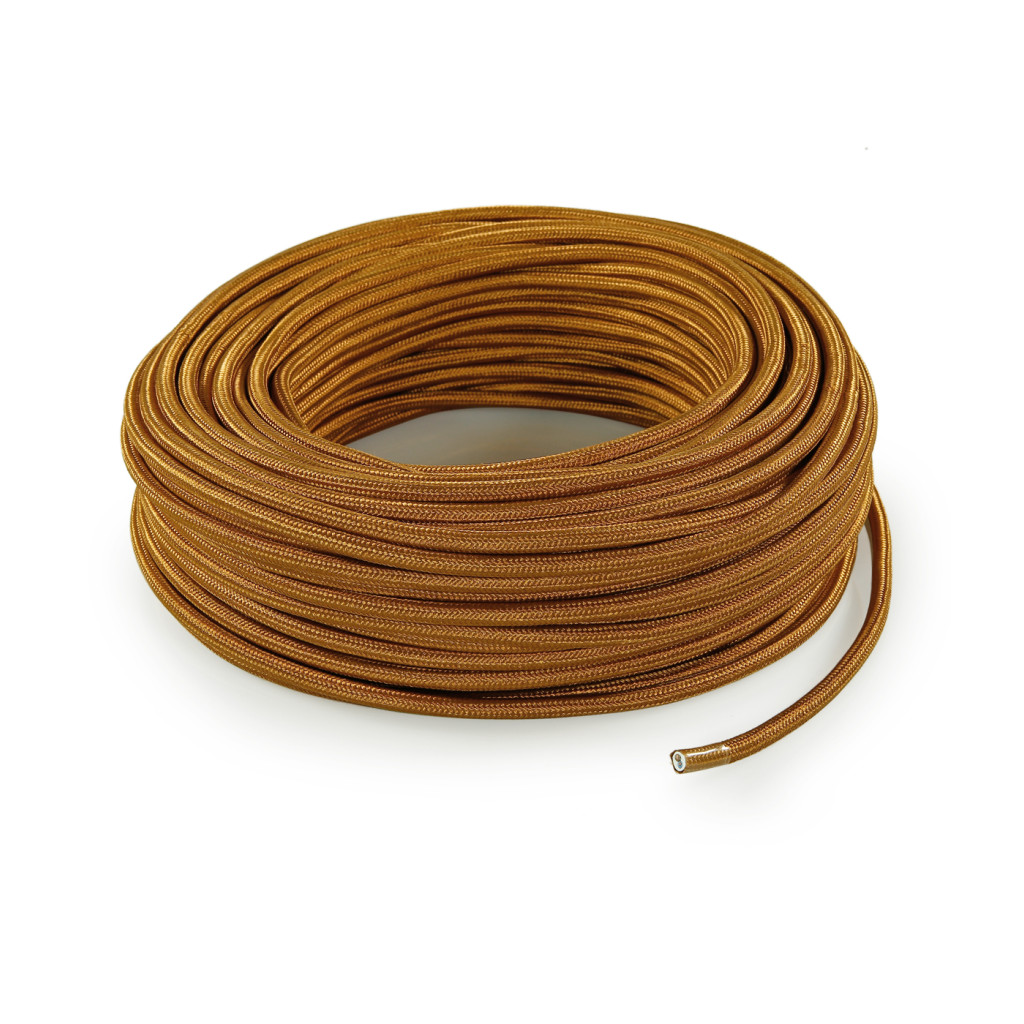 Suspension simple en métal avec câble textile, complète d'accessoires