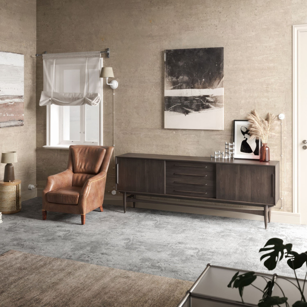 Prise murale française en porcelaine blanc ø65mm