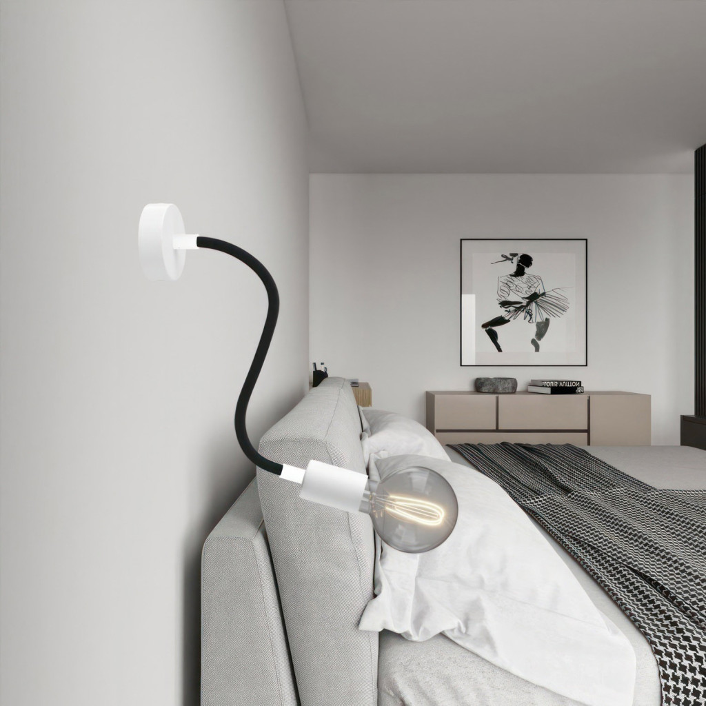 Flexible enduit de tissu noir LM10