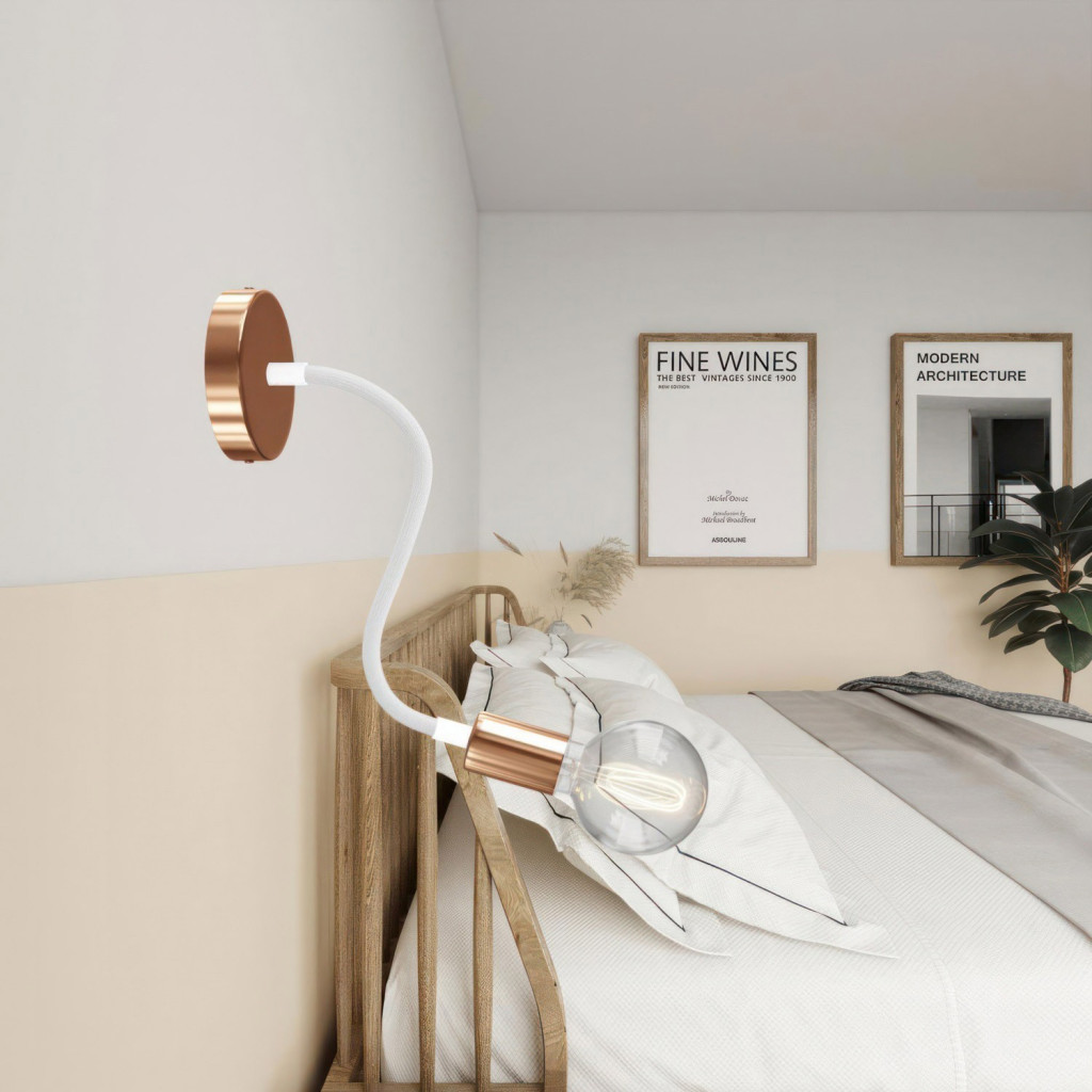 Flexible enduit de tissu blanc LM01