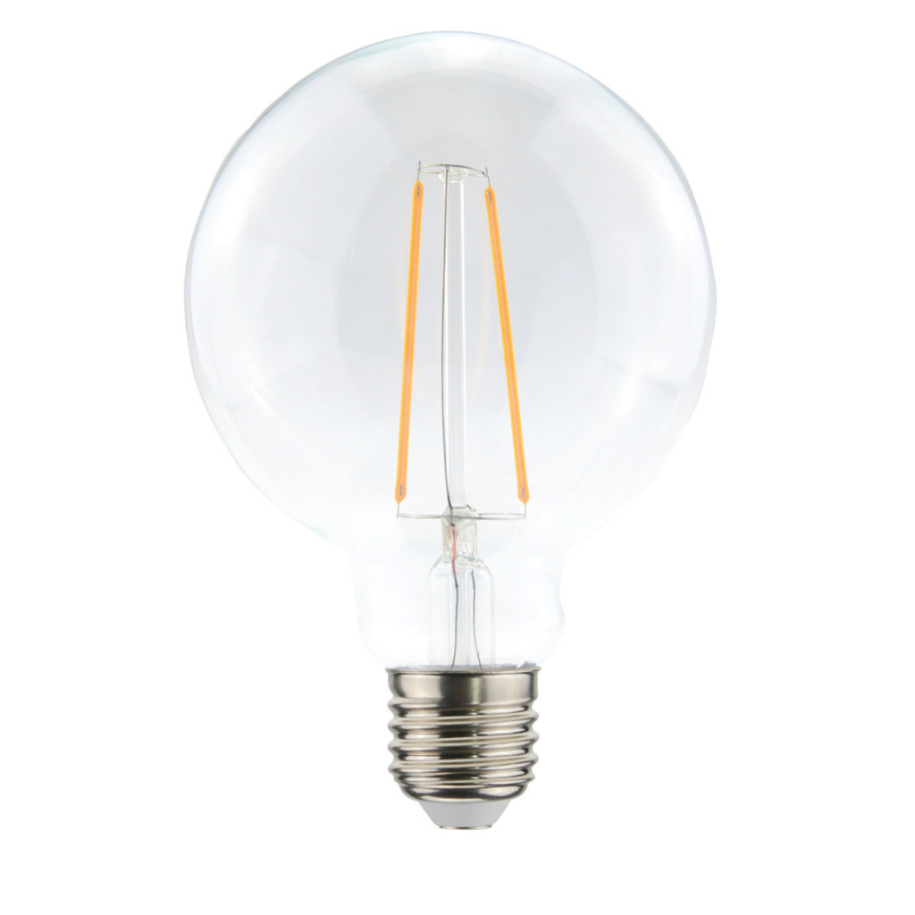 Lampadina Led, Trasparente Globo G125 8,5W 806Lm E27 2700K  - lampadine a led