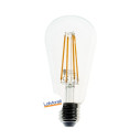 Bombilla LED Transparente ST64 7W 720Lm E27 2700K - Regulable - bombilla led