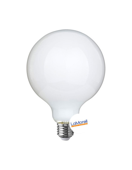 LED Milky Globe G125 Light Bulb 7,5W 806Lm E27 2700K - led bulbs