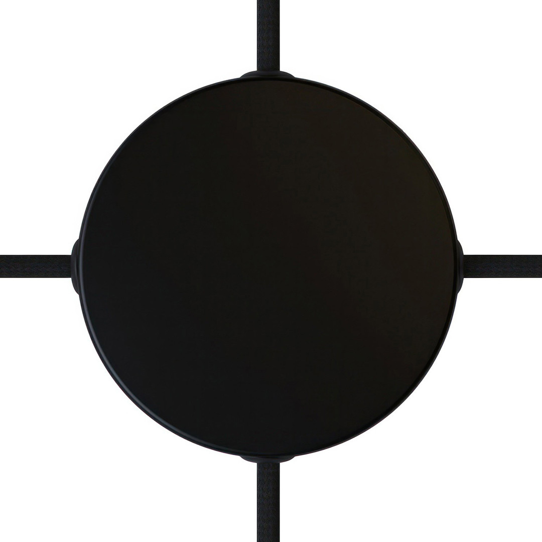 Cylindrical Metal Ceiling Rose Ø100mm Side Holes LaMorell