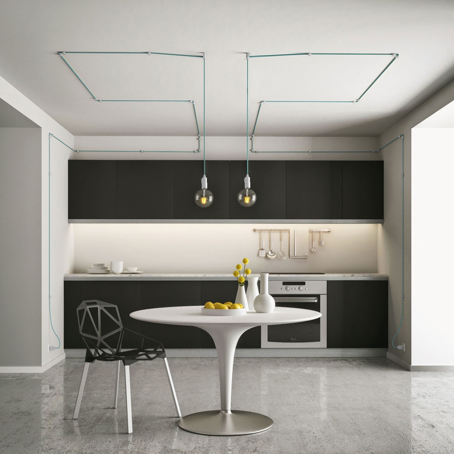 Decentratore Per Punto Luce Da Soffitto - 3 Pezzi, Diametro 20mm, Con Viti E Tasselli - Made In Italy - Foto 7