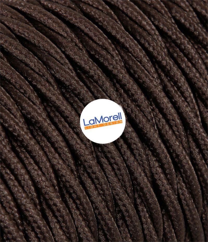 Cavo Tessile Oro Lucido Rotondo 2x0,75mm / 3x0,75mm – Creative Cables - Foto 4